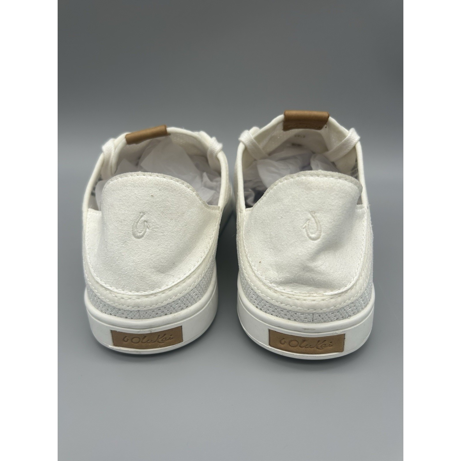 Olukai Pehuea L Lightweight White Sneakers Women’s Shoe Size 9 — image 3 of 5